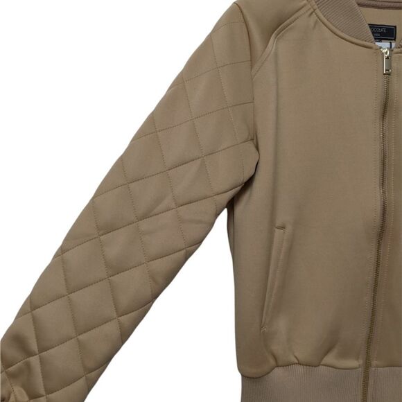 NWT CHOCOLATE USA Bronzed Babe Bomber Jacket M - Picture 2 of 6